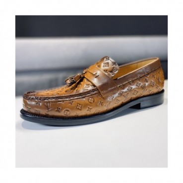 Louis Vuitton 2020 Men's Leather Loafer - 루이비통 2020 남성용 레더 로퍼,Size(240