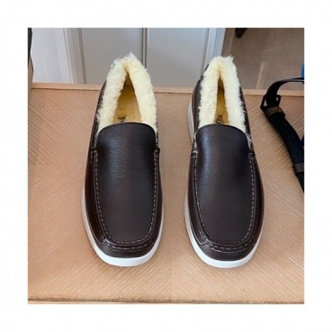 Ugg 2020 Men's Leather Wool Loafer - 어그 2020 남성용 레더 울 로퍼,Size(240