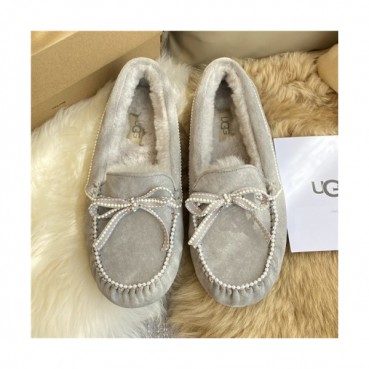 Ugg 2020 Women's Leather Wool Loafer - 어그 2020 여성용 레더 울 로퍼,Size(225