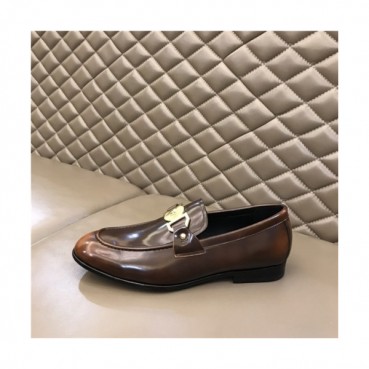 Versace 2020 Mens Leather Loafer - 베르사체 2020 남성용 레더 로퍼 VERS0504,Size (240 