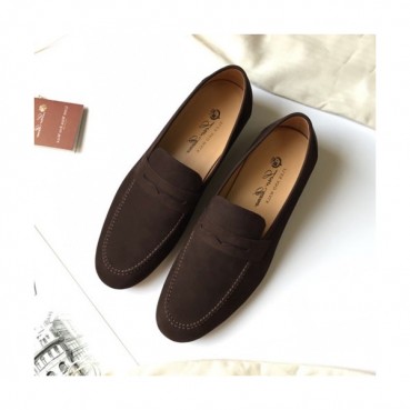 Loro Piana 2020 Mens Suede Loafer - 로로피아나 2020 남성용 스웨이드 로퍼 LOROS0043.Size(245 