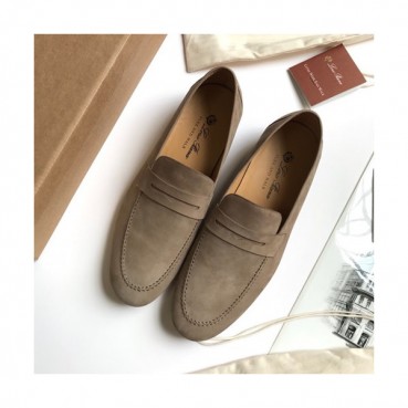 Loro Piana 2020 Mens Suede Loafer - 로로피아나 2020 남성용 스웨이드 로퍼 LOROS0042.Size(245 