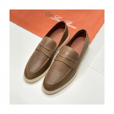 Loro Piana 2020 Mens Leather Loafer - 로로피아나 2020 남성용 레더 로퍼 LOROS0029.Size(245 