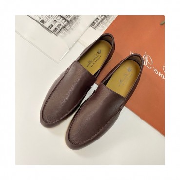 Loro Piana 2020 Mens Leather Loafer - 로로피아나 2020 남성용 레더 로퍼 LOROS0017.Size(245 