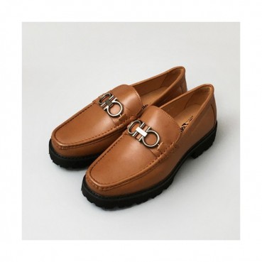 [업 신상]Ferragamo 2020 Mens Leather Loafer - 페라가모 2020 남성용 레더 로퍼  FGMS0420,Size(240 