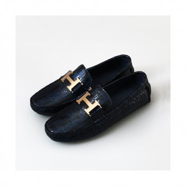 [업 신상]Hermes 2020 Mens Leather Loafer - 에르메스 2020 남성용 레더 로퍼  HERS0327,Size(240 