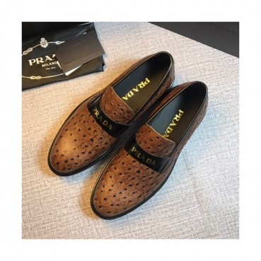 Prada 2020 Mens Leather Loafer - 프라다 2020 남성용 레더 로퍼,PRAS0350,Size(240 