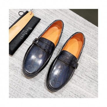 Berluti 2020 Mens Leather Loafer -  벨루티 2020 남성용 레더 로퍼 BERTS0088.Size(245 
