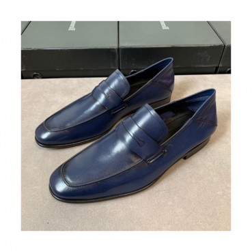 Ermenegildo Zegna  2020 Mens Leather Loafer - 에르메넬질도 제냐 2020 남성용 레더 로퍼 ZEGS0025.Size(245 