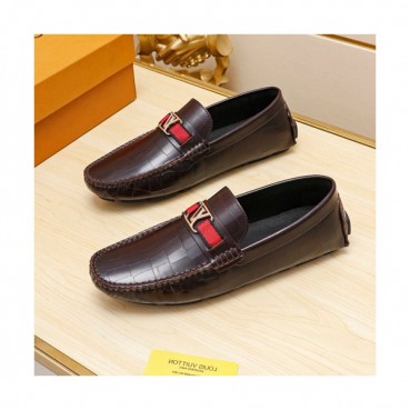 Louis Vuitton 2020 Mens Leather Loafer - 루이비통 2020 남성용 레더 로퍼 LOUS0935,Size(240 