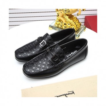Ferragamo  2020 Mens Leather Loafer - 페라가모 2020 남성용 레더 로퍼 FGMS0331 ,Size(240 