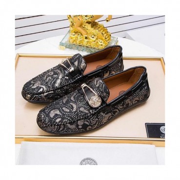 Versace  2020 Mens Leather Loafer - 베르사체 2020 남성용 레더 로퍼 VERS0444,Size(240 