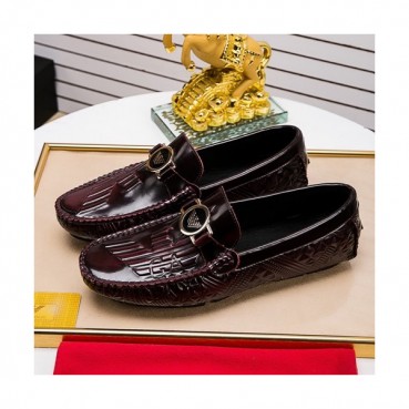 Armani 2020 Mens Leather Loafer - 알마니 2020 남성용 레더 로퍼 ARMS0271.Size (240 