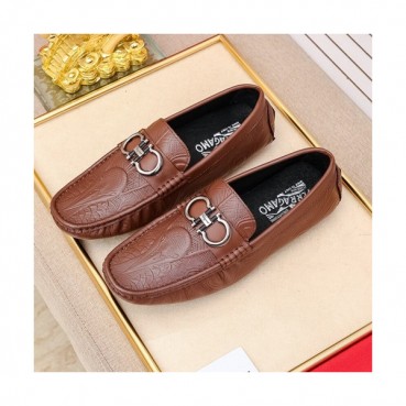 Ferragamo  2020 Mens Leather Loafer - 페라가모 2020 남성용 레더 로퍼 FGMS0315,Size(240 