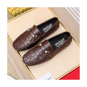 Ferragamo  2020 Mens Leather Loafer - 페라가모 2020 남성용 레더 로퍼 FGMS0314 ,Size(240 