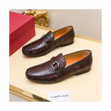 Ferragamo  2020 Mens Leather Loafer - 페라가모 2020 남성용 레더 로퍼 FGMS0312 ,Size(240 