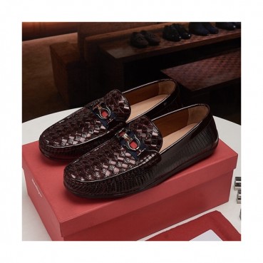 Ferragamo  2020 Mens Leather Loafer - 페라가모 2020 남성용 레더 로퍼 FGMS0309 ,Size(240 