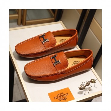 Hermes 2020 Mens Leather Loafer - 에르메스 2020 남성용 레더 로퍼 HERS0300,Size(240 