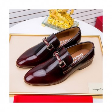 Ferragamo  2020 Mens Leather Loafer - 페라가모 2020 남성용 레더 로퍼 FGMS0296 ,Size(240 