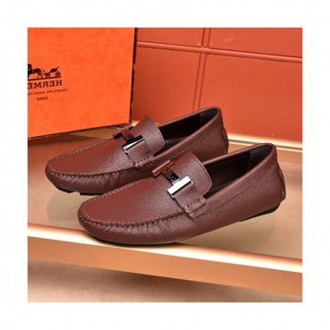 Hermes 2020 Mens Leather Loafer - 에르메스 2020 남성용 레더 로퍼 HERS0298,Size(240 