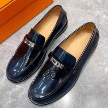 Hermes 2024 Mens Leather Loafer - 에르메스 2024 남성용 레더 로퍼 HERS0289,Size(240 