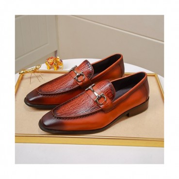 Ferragamo  2020 Mens Leather Loafer - 페라가모 2020 남성용 레더 로퍼 FGMS0280 ,Size(240 