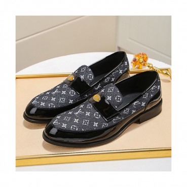 Louis Vuitton 2020 Mens Leather Loafer - 루이비통 2020 남성용 레더 로퍼 LOUS0736,Size(240 
