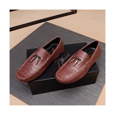 Giuseppe Zanoti 2020 Mens Leather Loafer - 쥬세페자노티 2020 남성용 레더 로퍼 GZS0052, Size (240 