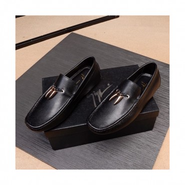Giuseppe Zanoti 2020 Mens Leather Loafer - 쥬세페자노티 2020 남성용 레더 로퍼 GZS0051, Size (240 