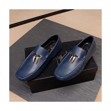 Giuseppe Zanoti 2020 Mens Leather Loafer - 쥬세페자노티 2020 남성용 레더 로퍼 GZS0050, Size (240 