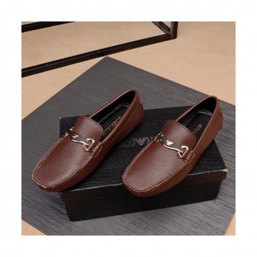 Armani 2020 Mens Leather Loafer - 알마니 2020 남성용 레더 로퍼 ARMS0188.Size (240 
