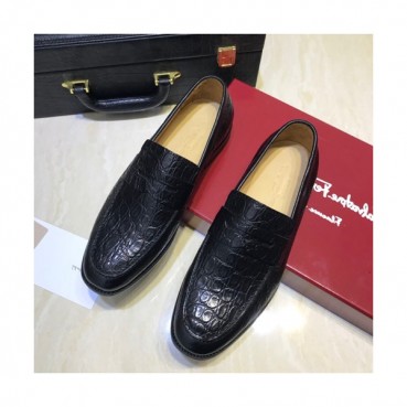 Ferragamo  2020 Mens Leather Loafer - 페라가모 2020 남성용 레더 로퍼 FGMS0226 ,Size(240 