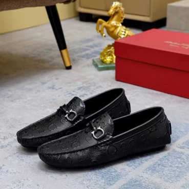 Ferragamo  2023 Mens Leather Loafer - 페라가모 2023 남성용 레더 로퍼 FGMS0221 ,Size(240 