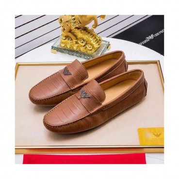 Armani 2020 Mens Leather Loafer - 알마니 2020 남성용 레더 로퍼 ARMS0167.Size (240 