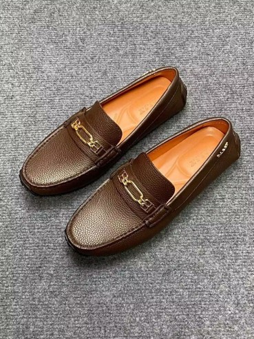Bally 2023 Mens Leather Loafer - 발리 2023 남성용 레더 로퍼 BALS0165.Size (240 