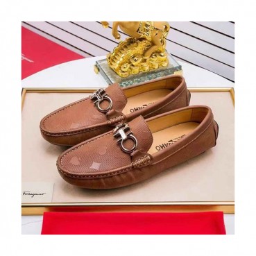 Ferragamo  2020 Mens Leather Loafer - 페라가모 2020 남성용 레더 로퍼 FGMS0212 ,Size(240 