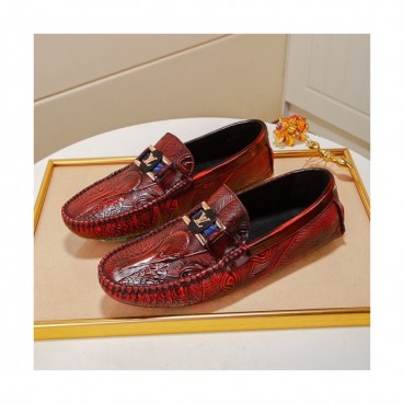 Louis Vuitton 2020 Mens Leather Loafer - 루이비통 2020 남성용 레더 로퍼 LOUS0677,Size(240 