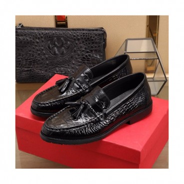 Ferragamo  2020 Mens Leather Loafer - 페라가모 2020 남성용 레더 로퍼 FGMS0209 ,Size(240 