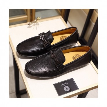 Versace  2020 Mens Leather Loafer - 베르사체 2020 남성용 레더 로퍼  VERS0322,Size(240 