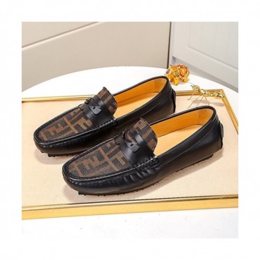 Fendi 2020 Mens Leather Loafer - 펜디 2020 남성용 레더 로퍼 FENS0278,Size(240 