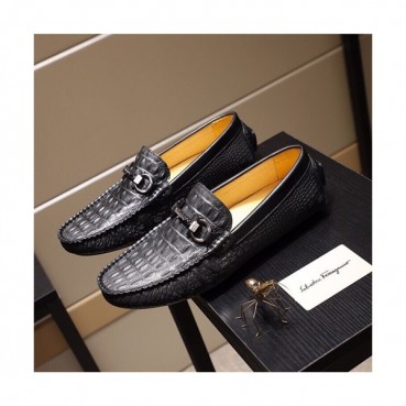 Ferragamo  2020 Mens Leather Loafer - 페라가모 2020 남성용 레더 로퍼 FGMS0191 ,Size(240 