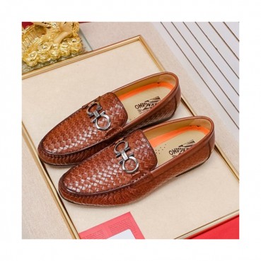 Ferragamo  2020 Mens Leather Loafer - 페라가모 2020 남성용 레더 로퍼 FGMS0171 ,Size(245 
