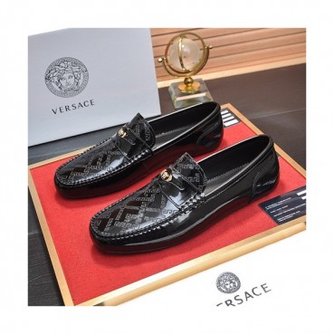 Versace 2020 Mens Leather Loafer - 베르사체 2020 남성용 레더 로퍼 VERS0310,Size(240 