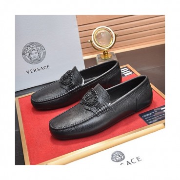 Versace 2020 Mens Leather Loafer - 베르사체 2020 남성용 레더 로퍼 VERS0309,Size(240 