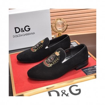 Dolce&Gabbana 2020 Mens Leather Loafer - 돌체앤가바나 2020 남성용 레더 로퍼 DGS0163,Size(240 