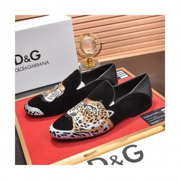 Dolce&Gabbana 2020 Mens Leather Loafer - 돌체앤가바나 2020 남성용 레더 로퍼 DGS0162,Size(240 
