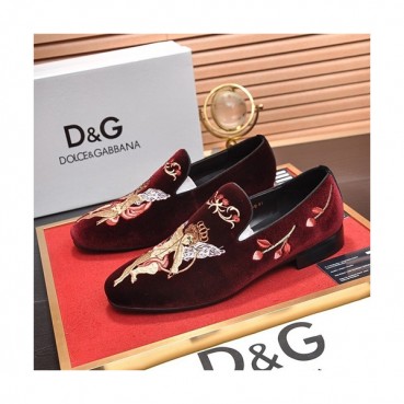 Dolce&Gabbana 2020 Mens Leather Loafer - 돌체앤가바나 2020 남성용 레더 로퍼 DGS0160,Size(240 