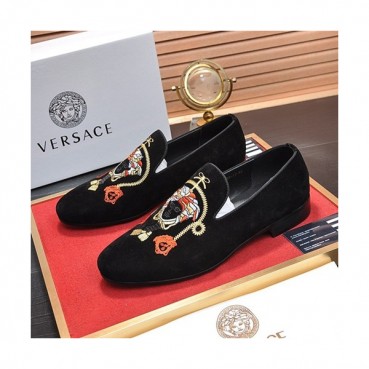 Versace 2020 Mens Leather Loafer - 베르사체 2020 남성용 레더 로퍼 VERS0307,Size(240 