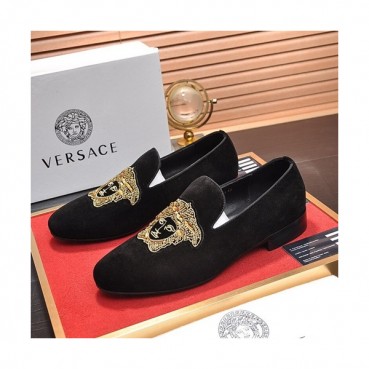 Versace 2020 Mens Leather Loafer - 베르사체 2020 남성용 레더 로퍼 VERS0304,Size(240 