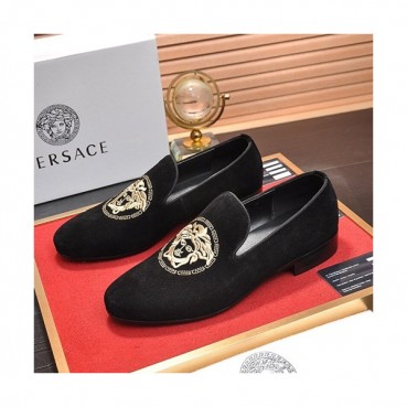 Versace 2020 Mens Leather Loafer - 베르사체 2020 남성용 레더 로퍼 VERS0303,Size(240 